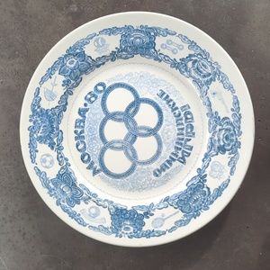 1980 Olympics Plate